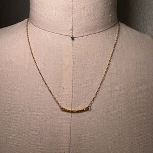 Gorjana Gold Bar Necklace